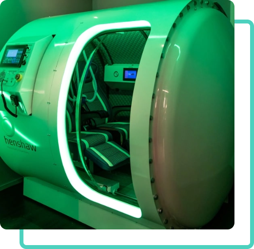 hyperbaric oxygen therapy for injuries, sports development to enhance performance of long covid